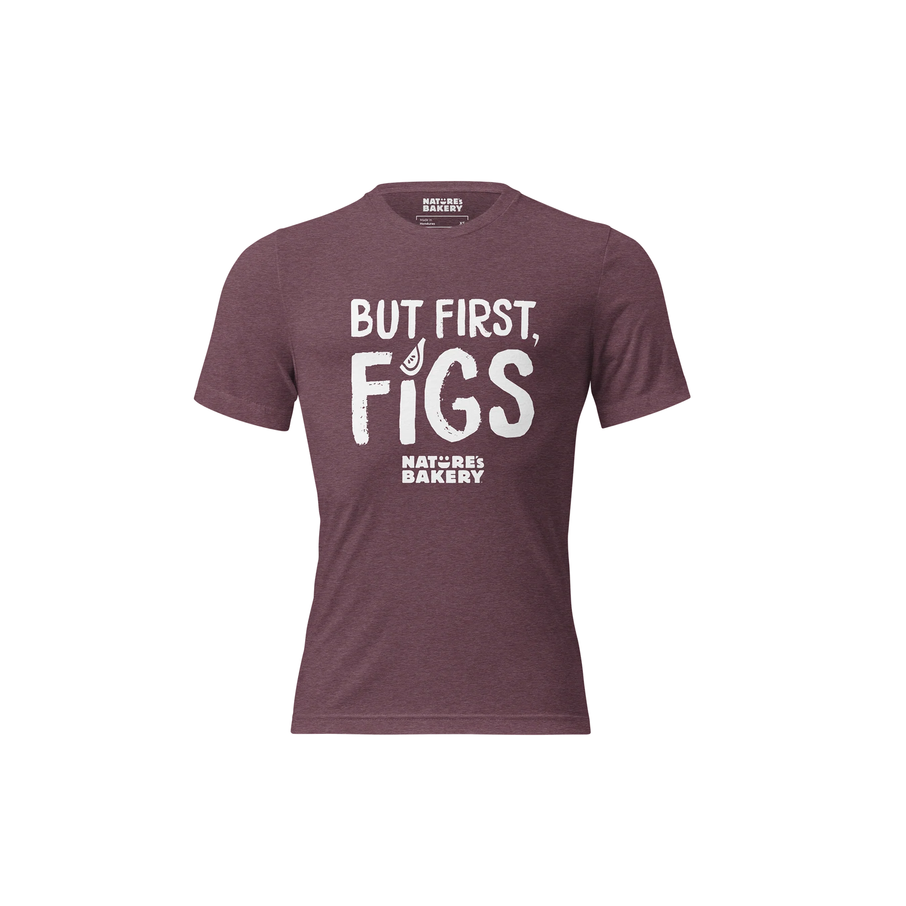 But First Figs - Maroon