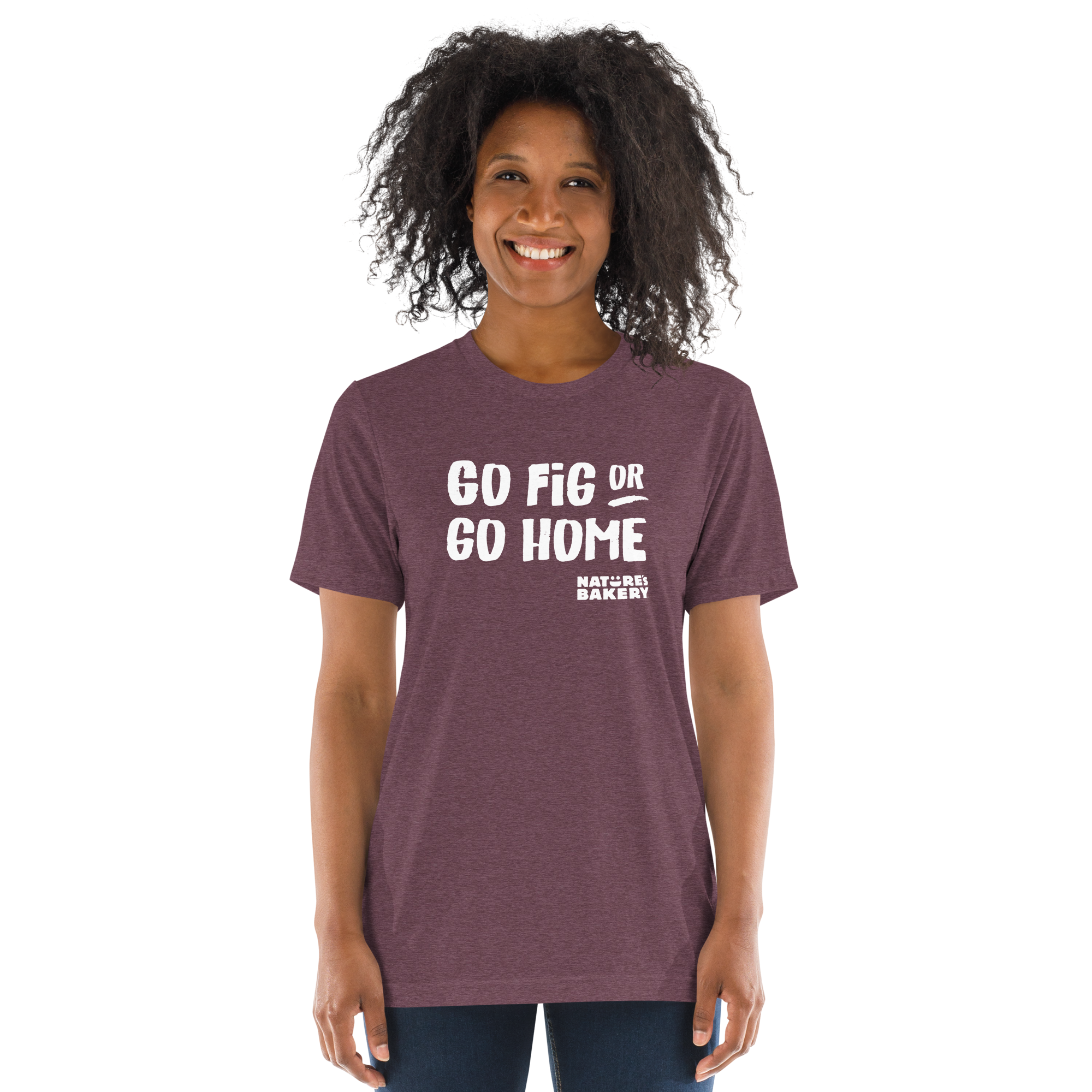 Go Fig Graphic Tee - Maroon - Image 7