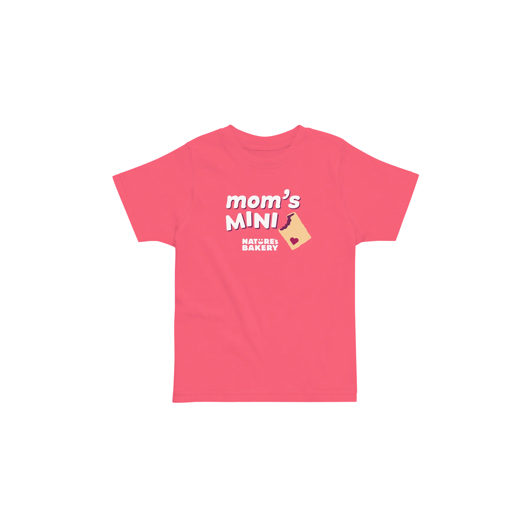 Mom's Mini Toddler T-Shirt - Raspberry