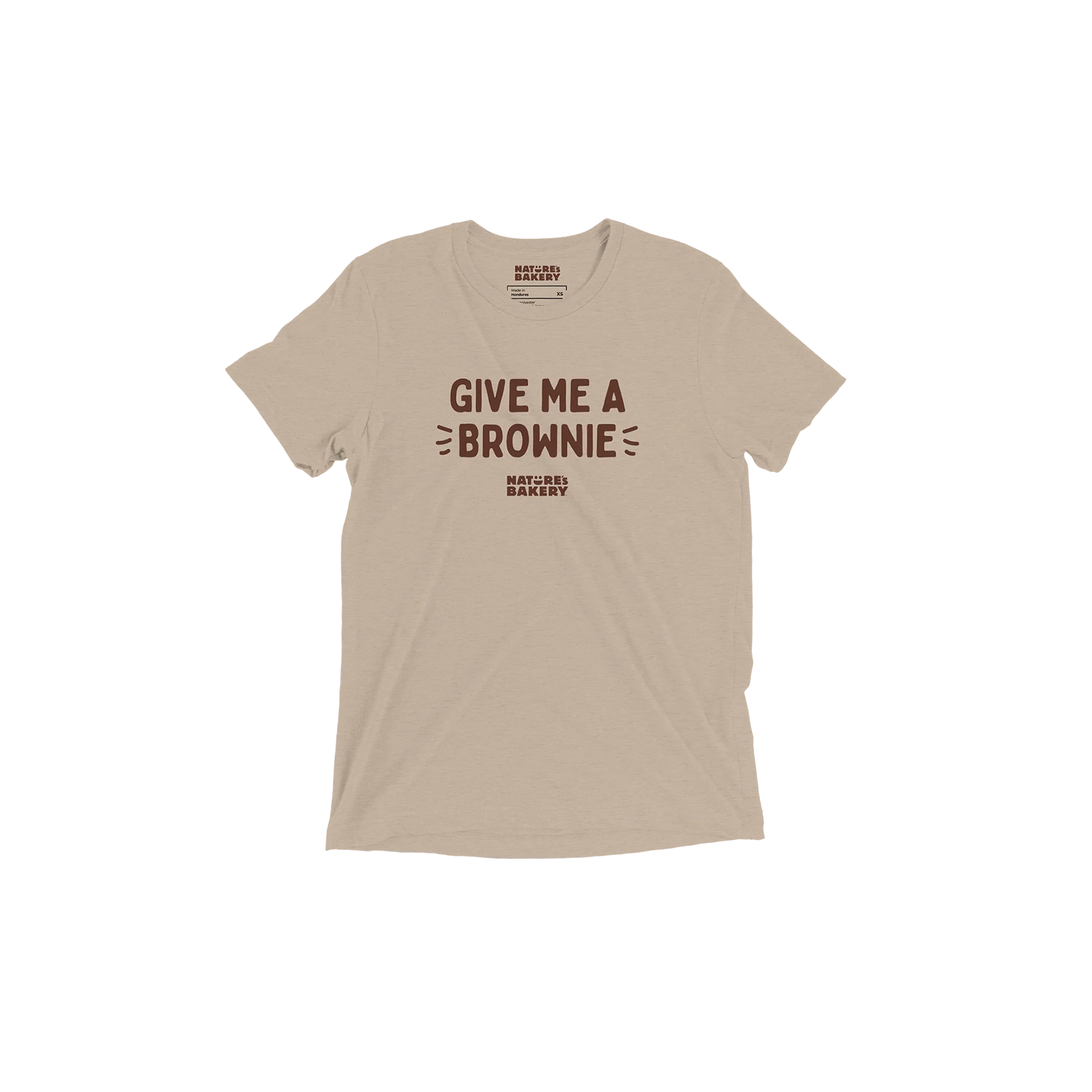 Give Me A Brownie Graphic Tee - Tan
